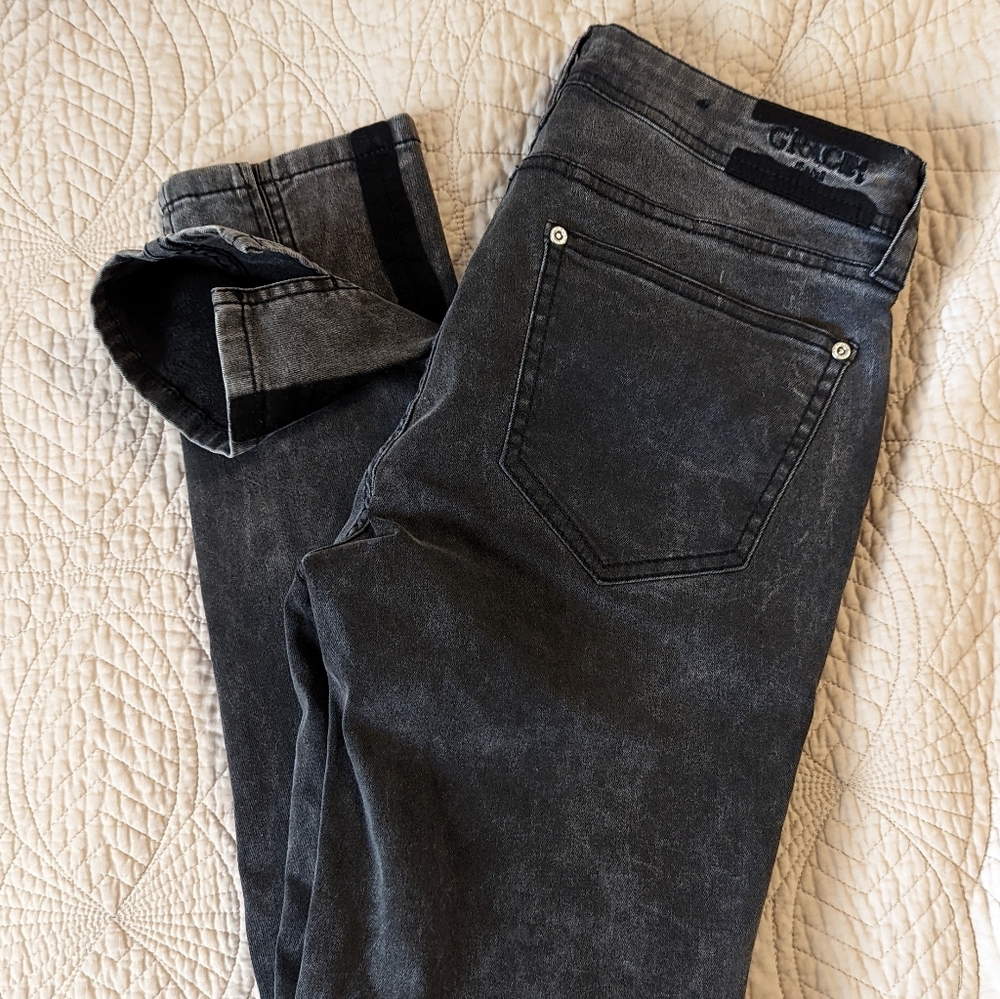 GRACE IN L.A. side stripe skinny jeans - Picture 2 of 7